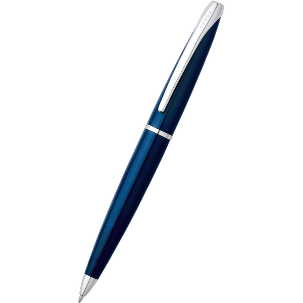 Cross ATX Ballpoint Pen - Translucent Blue-Pen Boutique Ltd
