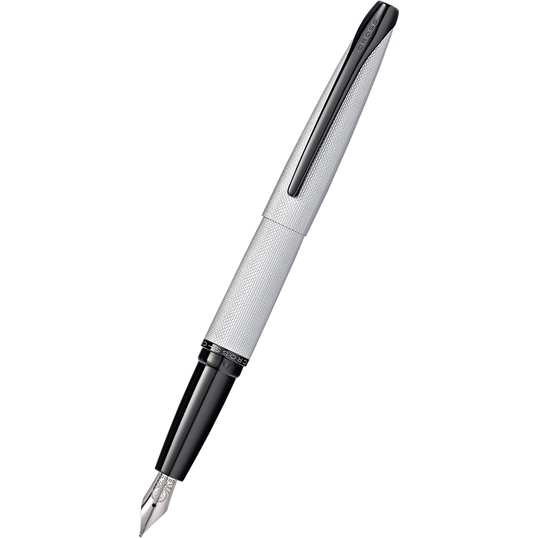 Cross ATX Fountain Pen - Brushed Chrome-Pen Boutique Ltd