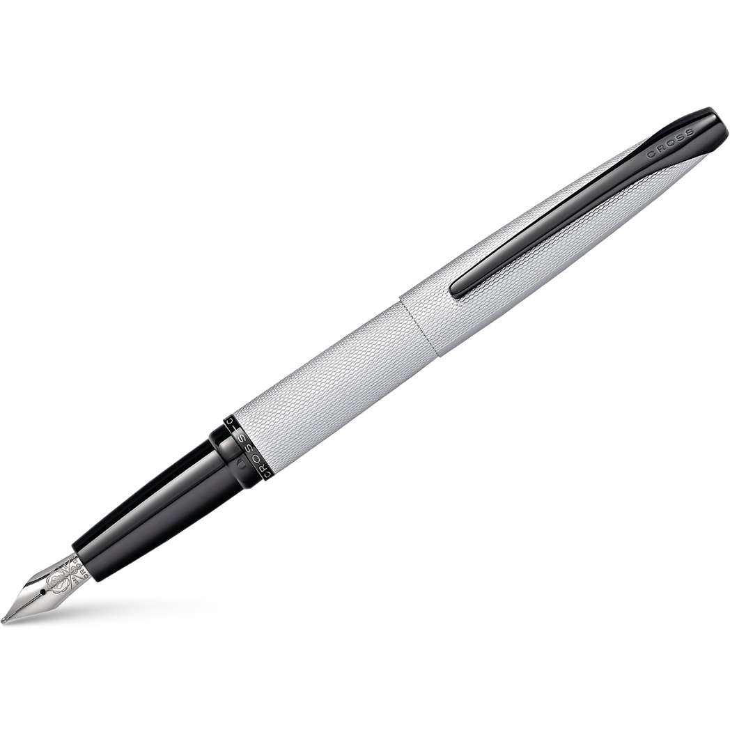 Cross ATX Fountain Pen - Brushed Chrome-Pen Boutique Ltd