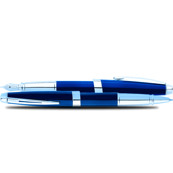 Cross Aventura Fountain Pen and RollerBall SET - Starry Blue-Pen Boutique Ltd