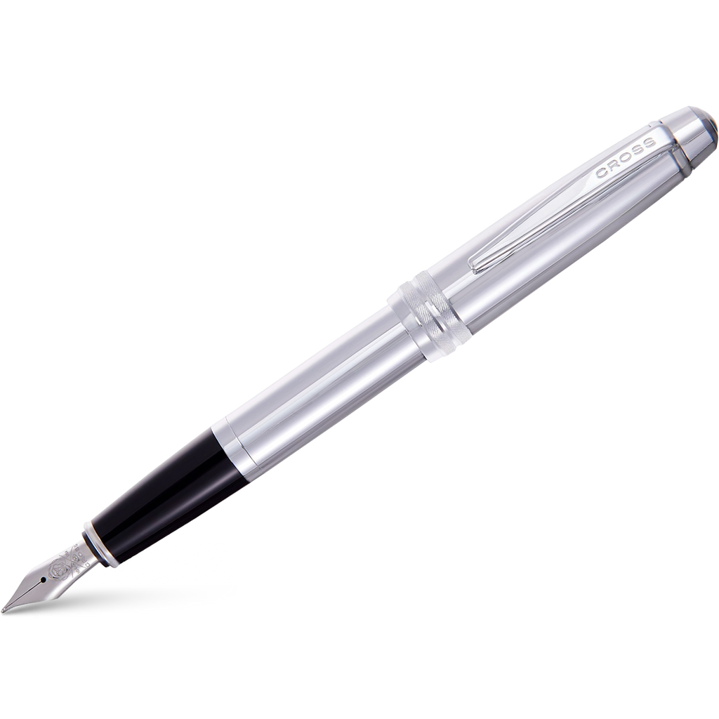 Cross Bailey Fountain Pen Polished Chrome Pen Boutique Ltd