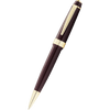 Cross Bailey Light Ballpoint Pen - Dark Red - Gold Trim (Self Serve Box)-Pen Boutique Ltd