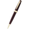 Cross Bailey Light Ballpoint Pen - Dark Red - Gold Trim (Self Serve Box)-Pen Boutique Ltd