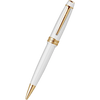 Cross Bailey Light Ballpoint Pen - White - Gold Trim (Self Serve Box)-Pen Boutique Ltd