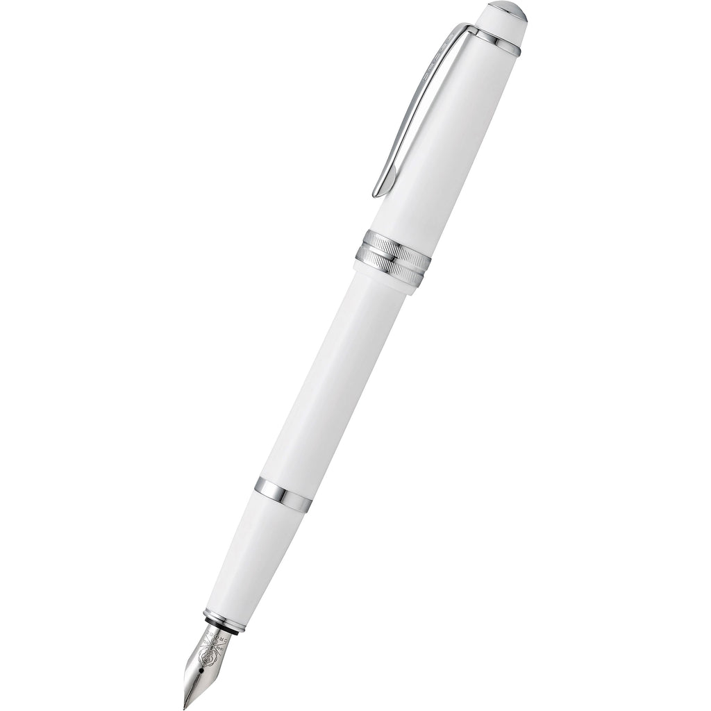 Cross Bailey Light Fountain Pen - Polished White-Pen Boutique Ltd