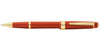 Cross Bailey Light Rollerball Pen - Polished Amber Resin and Gold Tone-Pen Boutique Ltd