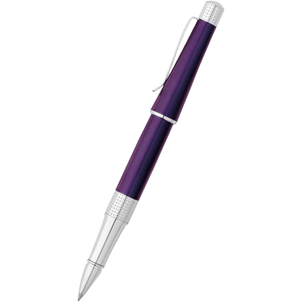 Cross Beverly Rollerball Pen - Deep Purple Lacquer-Pen Boutique Ltd