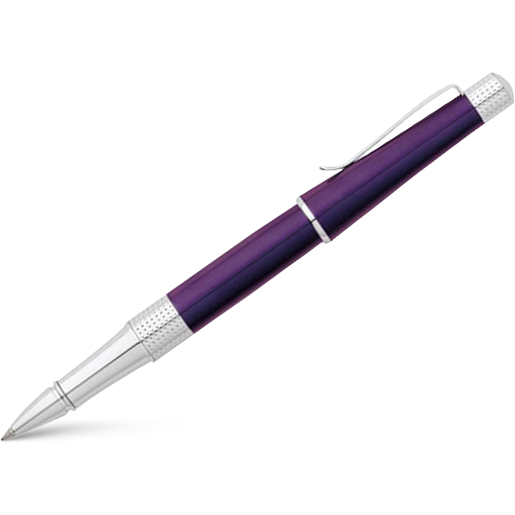 Cross Beverly Rollerball Pen Deep Purple Lacquer Pen Boutique Ltd
