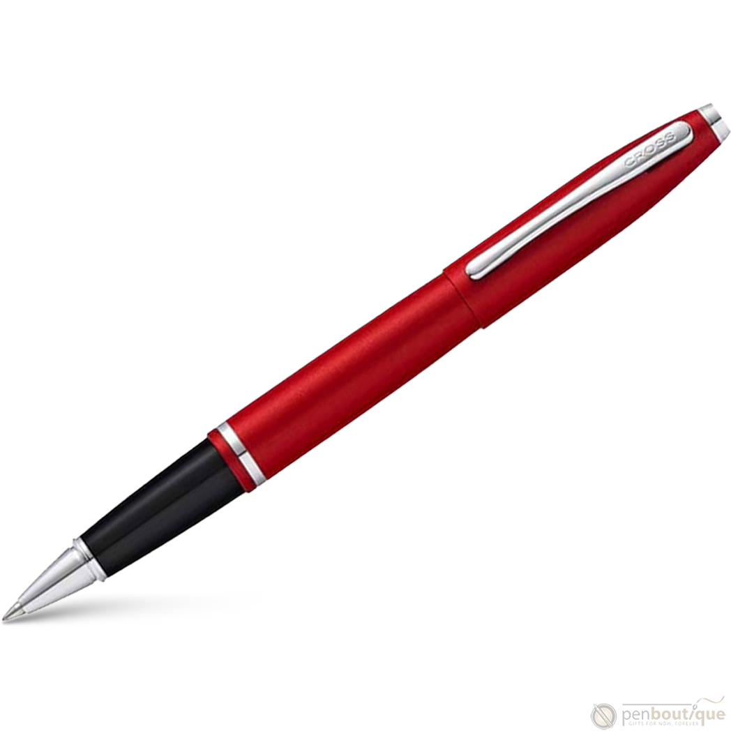 Cross Calais Selectip Rollerball Pen - Matte Metallic Crimson-Pen Boutique Ltd