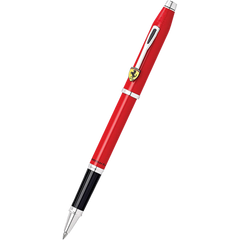 Cross Century II Rollerball Pen - Scuderia Ferrari - Glossy Rosso Corsa Red - Rhodium Trim-Pen Boutique Ltd