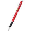 Cross Century II Rollerball Pen - Scuderia Ferrari - Glossy Rosso Corsa Red - Rhodium Trim-Pen Boutique Ltd