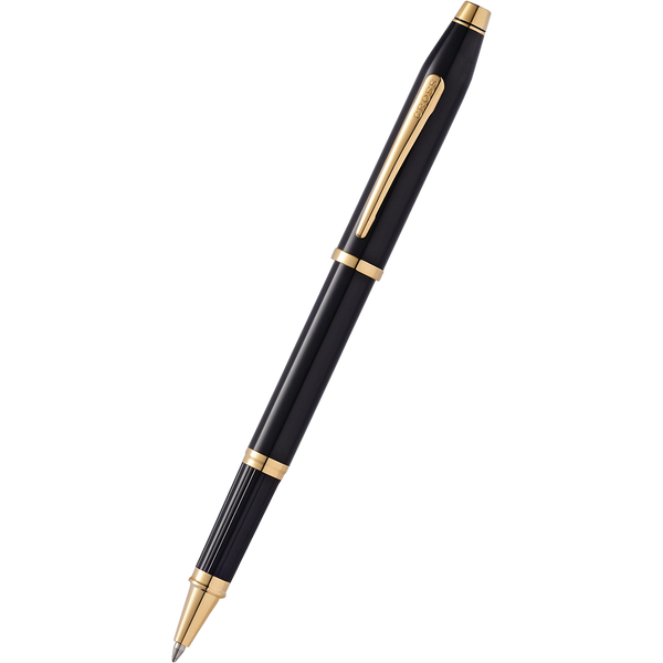 Cross Century II Selectip Rollerball Pen - President's Pen Choice - Black - Gold Trim-Pen Boutique Ltd