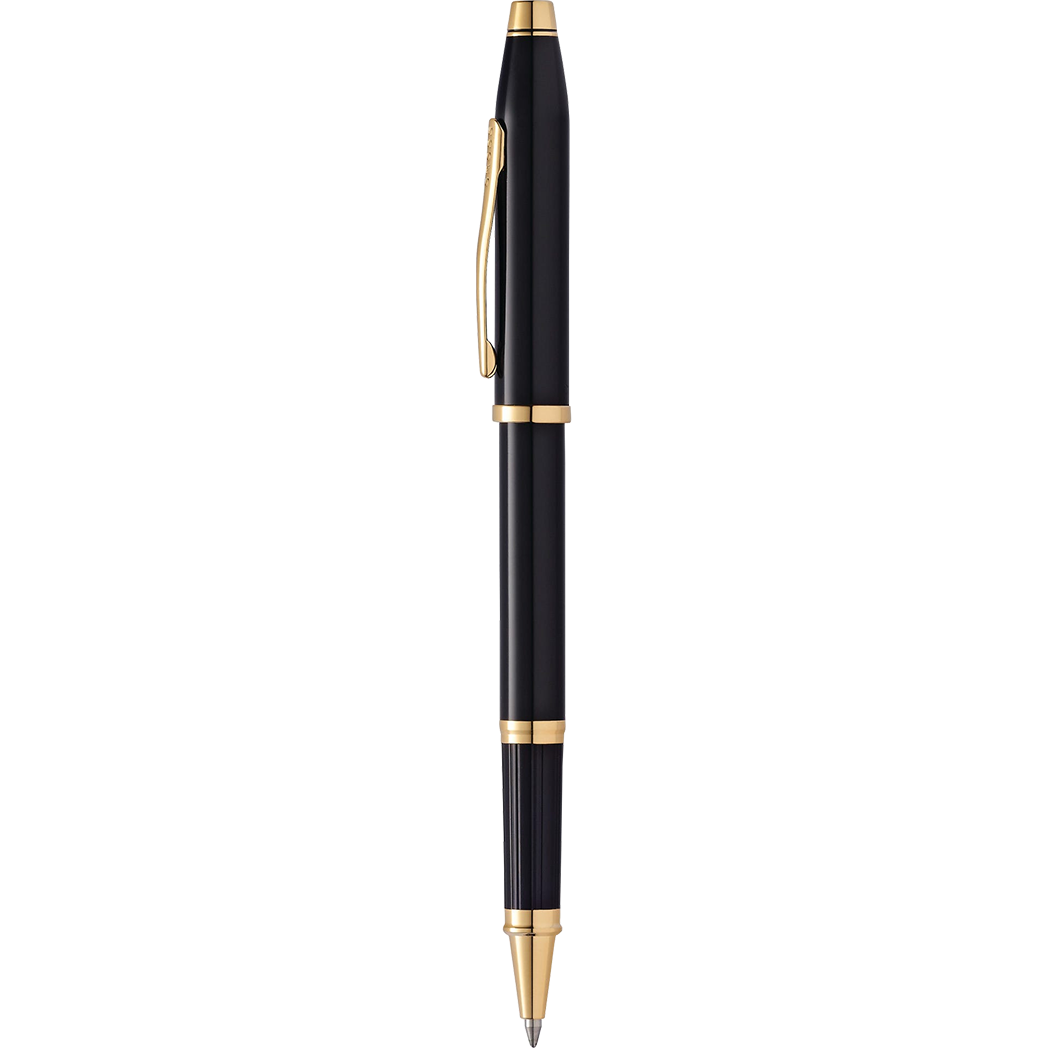 Cross Century II Selectip Rollerball Pen - President's Pen Choice - Black - Gold Trim-Pen Boutique Ltd