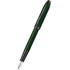 Cross Townsend Fountain Pen - Matte Green Micro Knurl-Pen Boutique Ltd