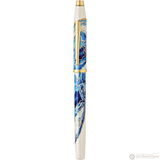 Stylo Roller Cross Wanderlust Malte - Edition Spéciale Voyage, Design Bleu Et Or, Cadeau élégant