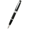 Cross Bailey Matte Black with Chrome Trim Fountain Pen - M-Pen Boutique Ltd