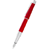Cross Beverly Fountain Pen - Translucent Red - Medium
