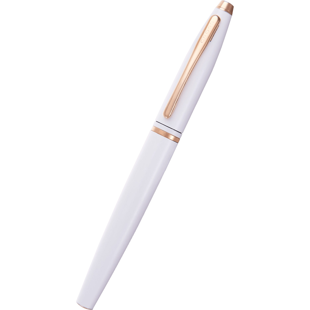 Cross Calais Fountain Pen - Light White - Medium-Pen Boutique Ltd