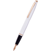 Cross Calais Fountain Pen - Light White - Medium-Pen Boutique Ltd