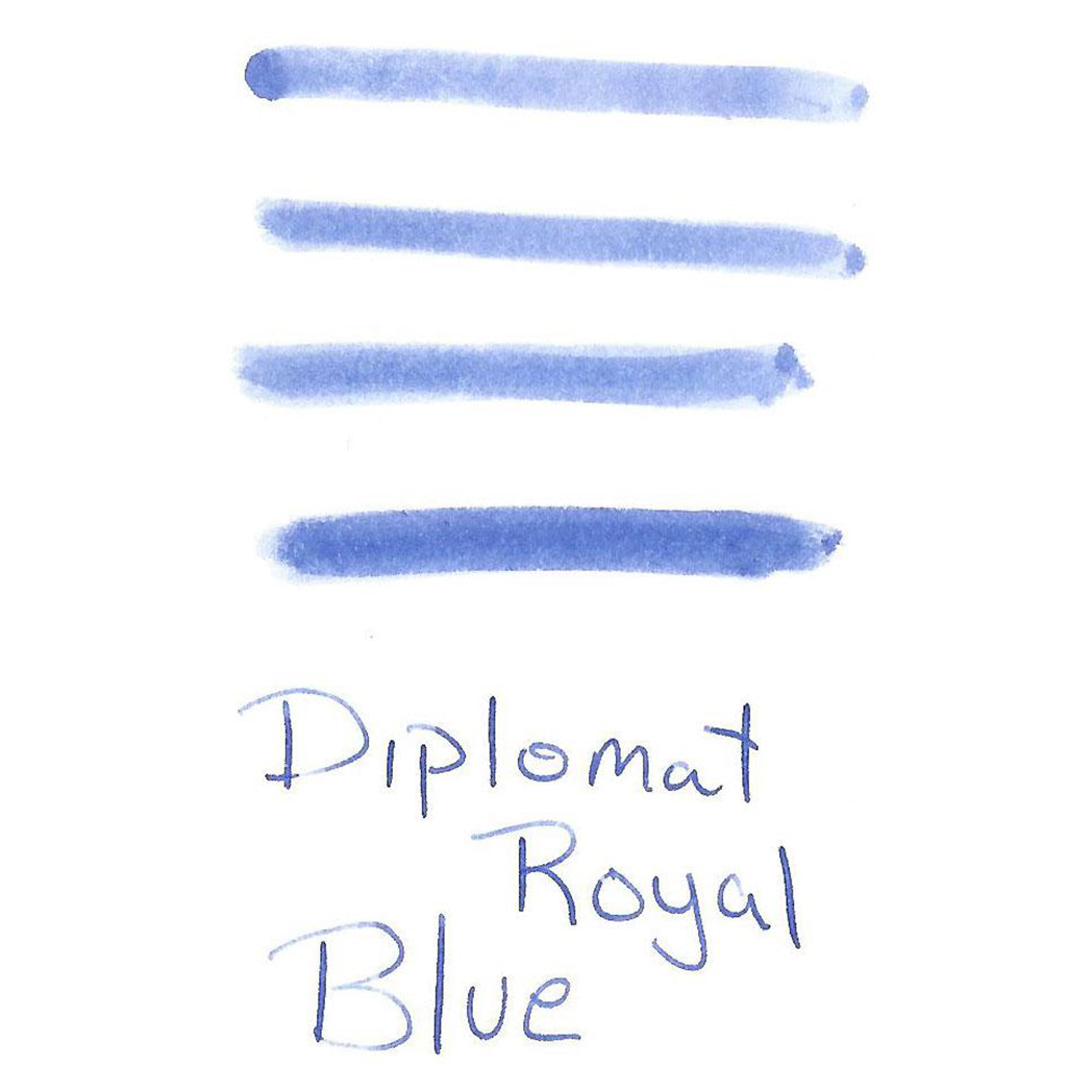 Diplomat Fountain Pen Royal Blue Bottled Ink - 30 ml-Pen Boutique Ltd