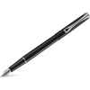 Diplomat Traveller Black Lacquer Fountain Pen Medium Nib - Pen Boutique Ltd