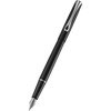 Diplomat Traveller Black Lacquer Fountain Pen Medium Nib - Pen Boutique Ltd