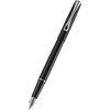 Diplomat Traveller Black Lacquer Fountain Pen Medium Nib-Pen Boutique Ltd