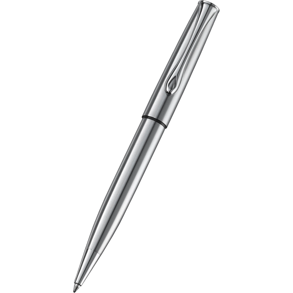 Diplomat Esteem Ballpoint Pen - Matt Chrome-Pen Boutique Ltd