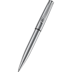 Diplomat Esteem Ballpoint Pen - Matt Chrome-Pen Boutique Ltd