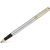 Diplomat Traveller Rollerball Pen - Stainless Steel Gold-Pen Boutique Ltd
