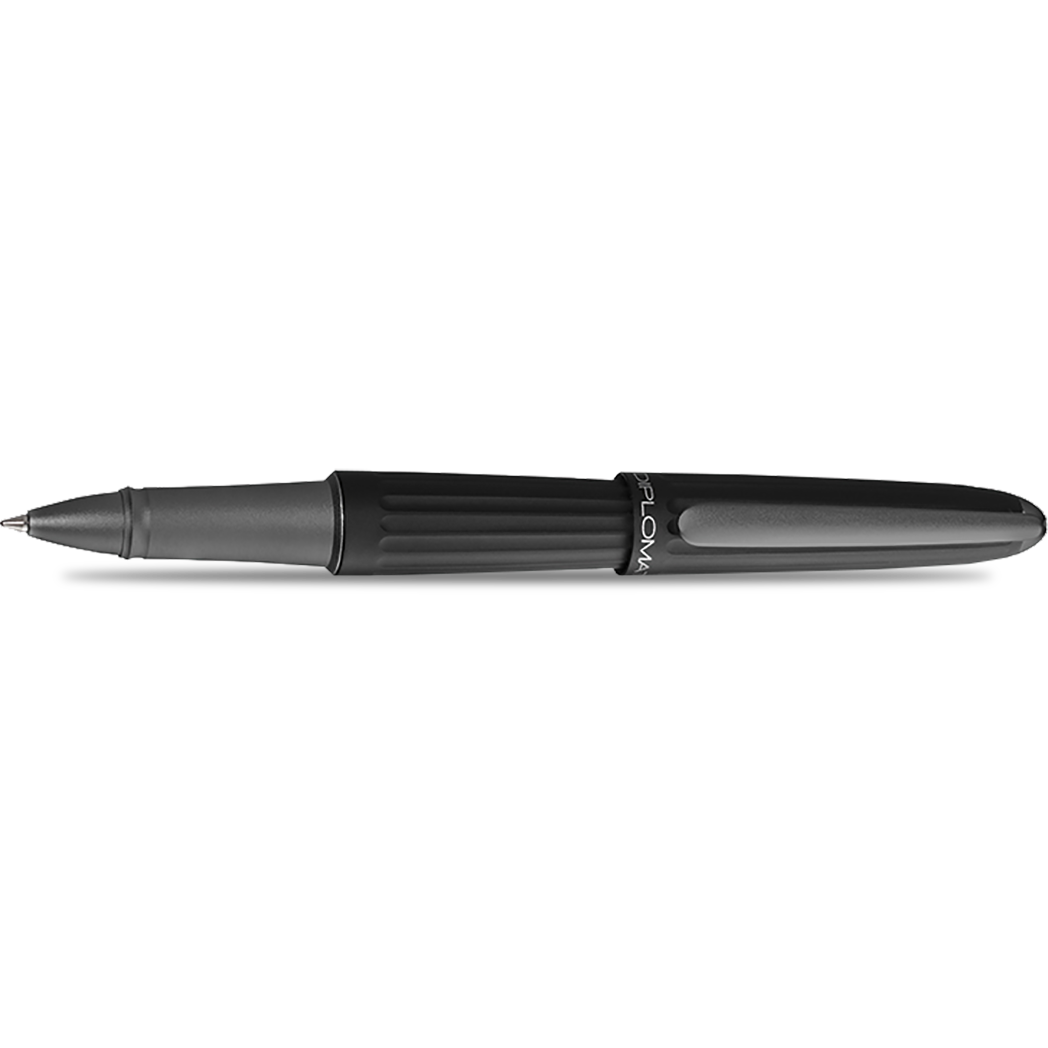 Diplomat Aero Black Rollerball Pen-Pen Boutique Ltd