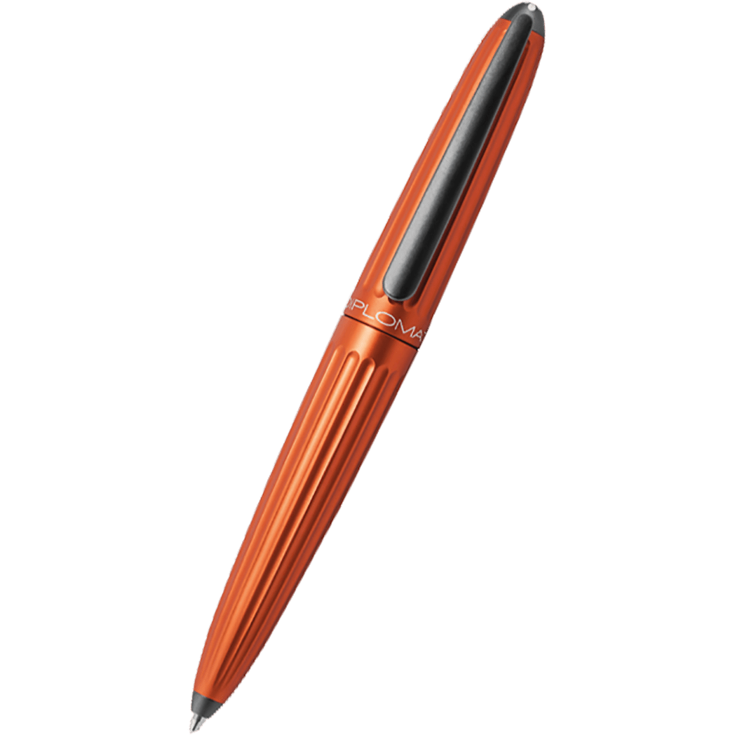Diplomat Aero Ballpoint Pen - Orange - Pen Boutique Ltd
