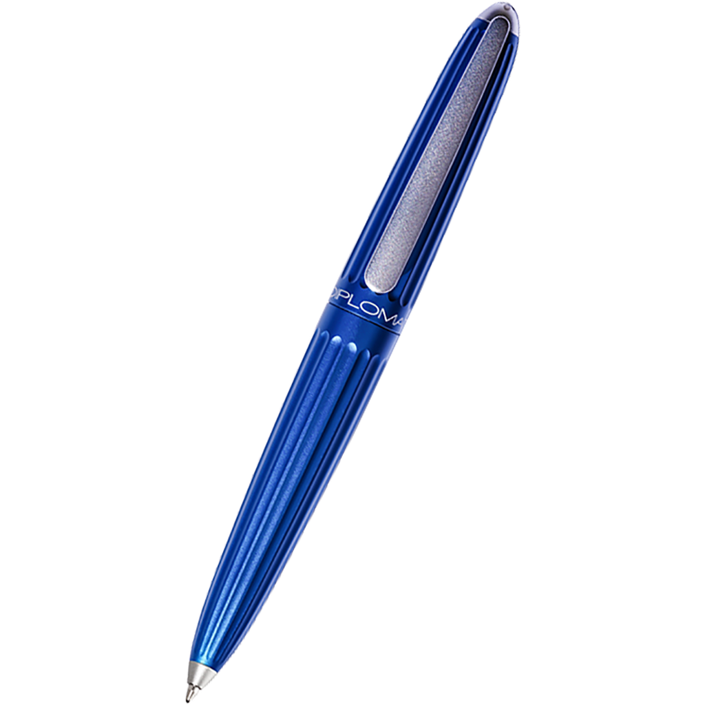 Diplomat Aero Ballpoint Pen - Blue-Pen Boutique Ltd