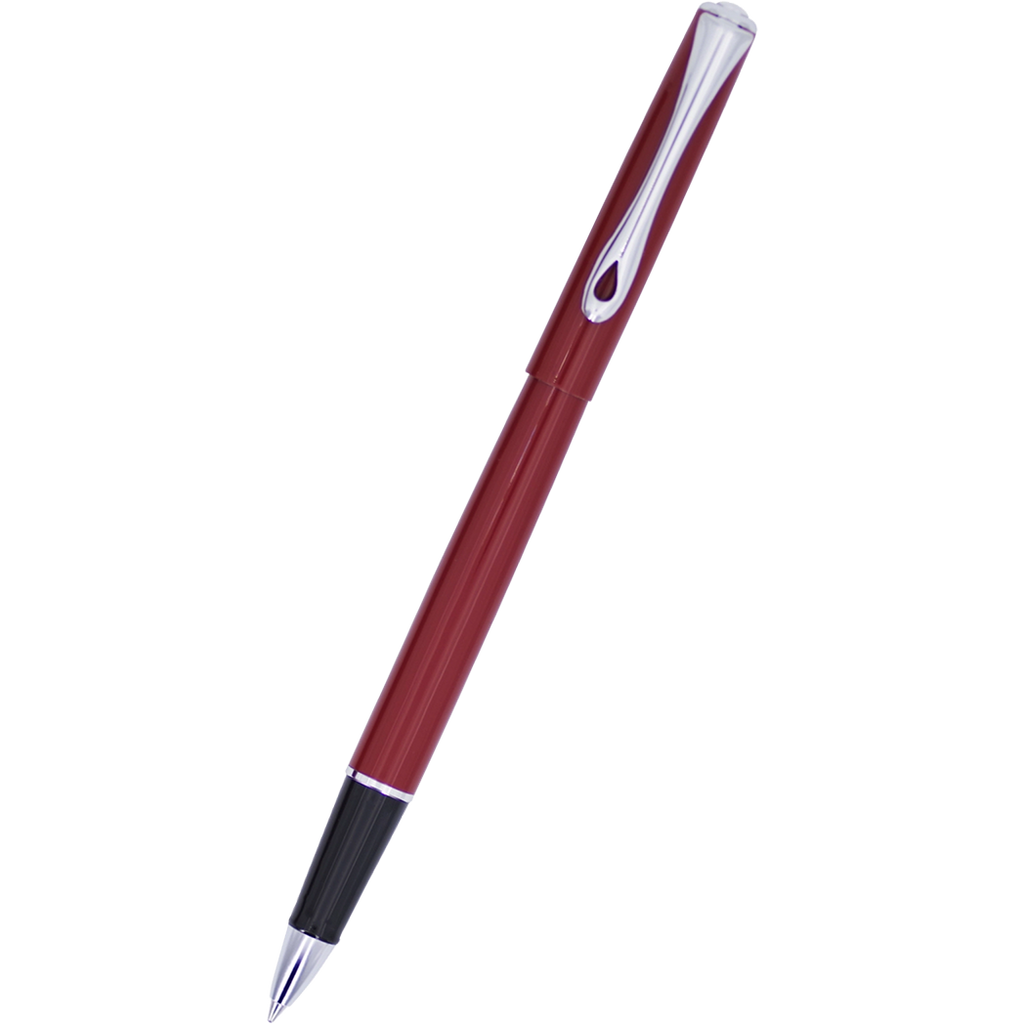 Diplomat Traveller Rollerball Pen - Dark Red-Pen Boutique Ltd