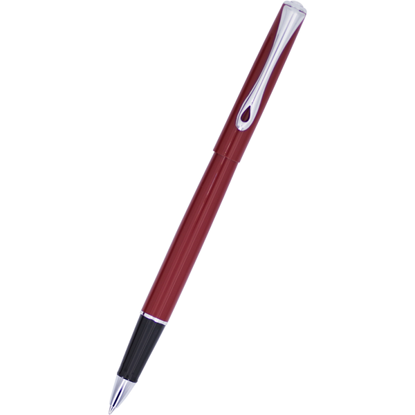Diplomat Traveller Rollerball Pen - Dark Red-Pen Boutique Ltd