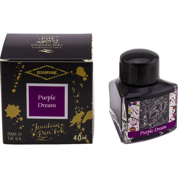 Diamine 150th Anniversary Ink Bottle - Purple Dream - 40ml-Pen Boutique Ltd