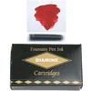 Diamine Ink Cartridges - Monaco Red - 18/pk - Pen Boutique Ltd