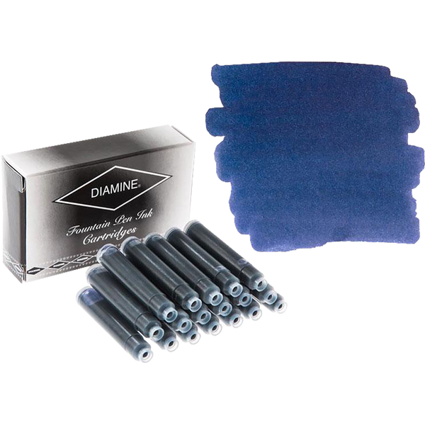 Diamine Midnight Ink Cartridges 18/pk-Pen Boutique Ltd