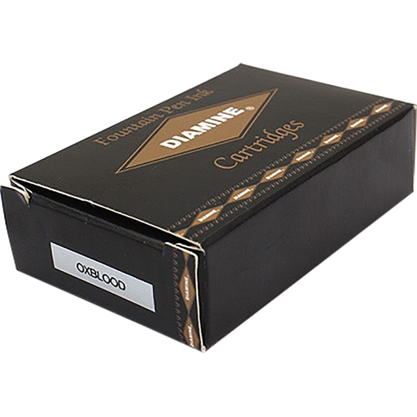 Diamine Oxblood Ink Cartridges - 18/pk-Pen Boutique Ltd