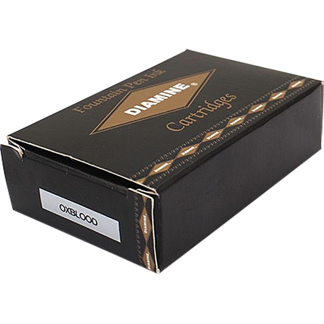 Diamine Oxblood Ink Cartridges - 18/pk-Pen Boutique Ltd