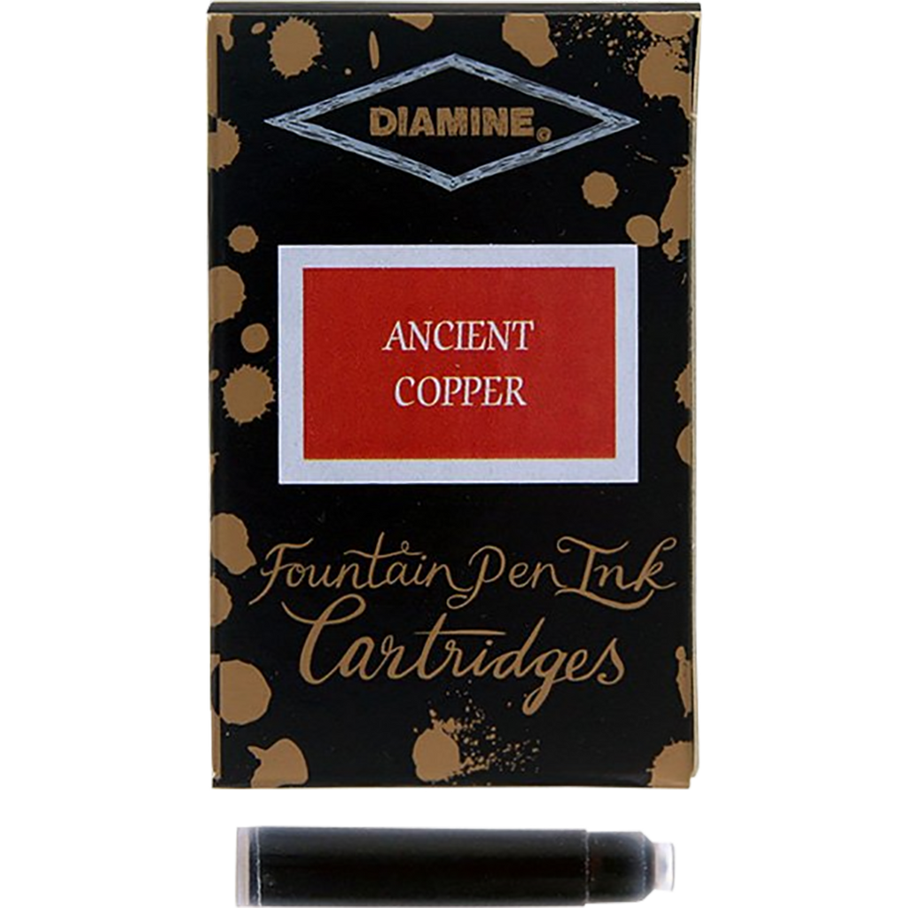 Diamine Ancient Copper Ink Cartridges 18/pk-Pen Boutique Ltd