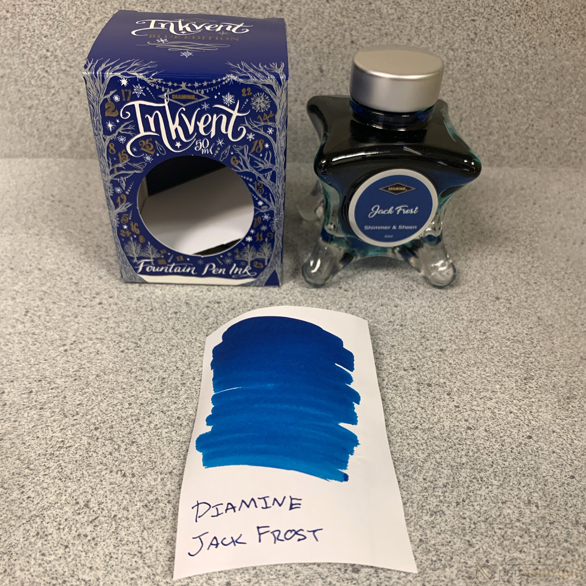 Diamine Shimmer & Sheen Ink Bottle - Jack Frost-Pen Boutique Ltd