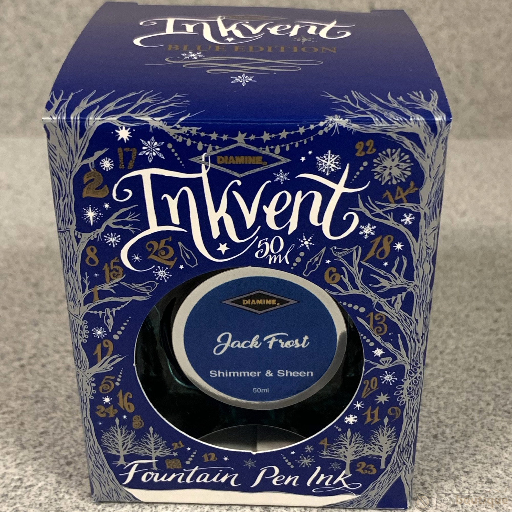 Diamine Shimmer & Sheen Ink Bottle - Jack Frost-Pen Boutique Ltd