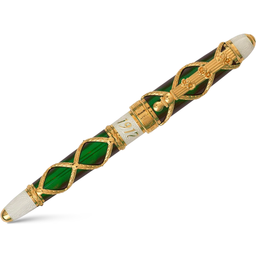 David Oscarson Russian Imperial Emerald Limited Edition Fountain Pen-Pen Boutique Ltd