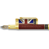 David Oscarson Magna Carta Fountain Pen - Translucent Ruby-Pen Boutique Ltd