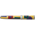 David Oscarson 15th Anniversary/American Art Deco Rollerball Pen - Translucent Amber with Multi-colored Enamel-Pen Boutique Ltd