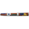 David Oscarson 15th Anniversary/American Art Deco Rollerball Pen -Translucent Citrine with Multi-colored Enamel-Pen Boutique Ltd