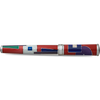David Oscarson 15th Anniversary/American Art Deco Rollerball Pen - Translucent Ruby Red-Pen Boutique Ltd