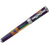 David Oscarson 15th Anniversary/American Art Deco Rollerball Pen - Translucent Violet with Multi-colored Enamel-Pen Boutique Ltd