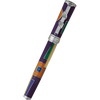 David Oscarson 15th Anniversary/American Art Deco Rollerball Pen - Translucent Violet with Multi-colored Enamel-Pen Boutique Ltd
